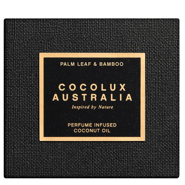 Cocolux Australia Palm Leaf and Bamboo Luna Brass Candle 225g