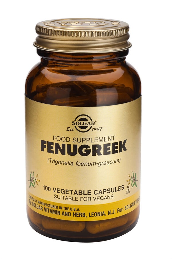 Solgar® Fenugreek Full Potency 520mg - 100 Vegicaps