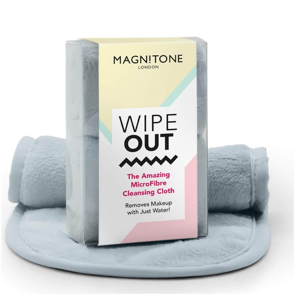 Magnitone London WipeOut! 神奇微纤维洁肤布 灰色 | 2块