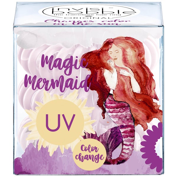 invisibobble Colour-Changing Hair Ring - Magic Mermaid Coral Cha-Cha