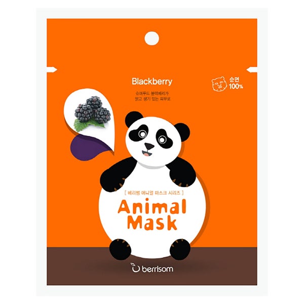 Berrisom 动物面膜系列 25ml | 熊猫