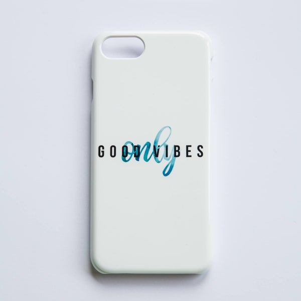 Healthy Madame Good Vibes Only Phone Case - White