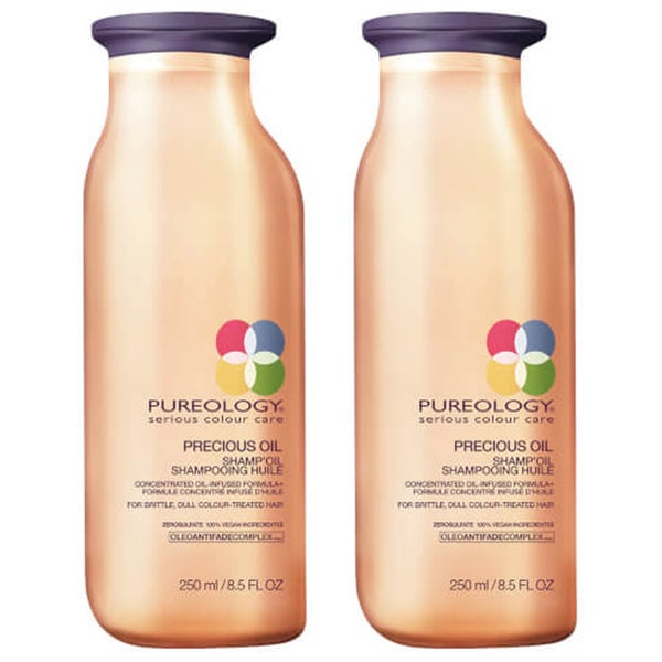 Pureology Precious Oil Colour Care Shampoo Oil Duo 250ml