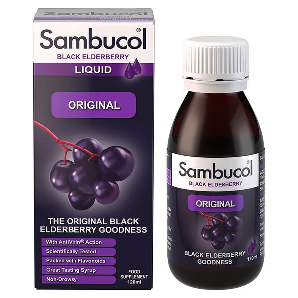 Sambucol 原创系列无味型免疫力补充汁 120ml