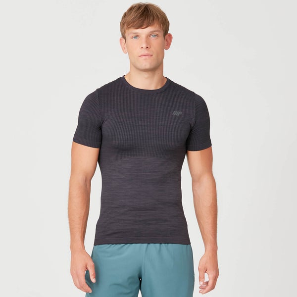 SEAMLESS 无缝系列 男士塑造短袖T恤 - 灰色 - XXL