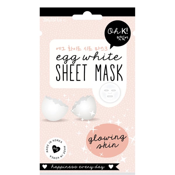 Oh K! Egg White Sheet Mask 23ml