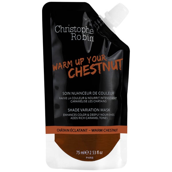 Christophe Robin 不同色号发膜袋装 - Warm Chestnut Pocket