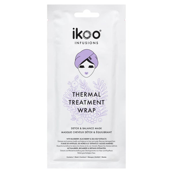 ikoo Infusions Thermal Treatment Hair Wrap Detox and Balance Mask 35g