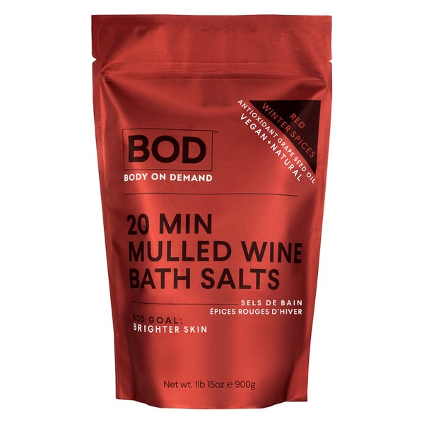 BOD Mulled Wine Bath Salts 900g