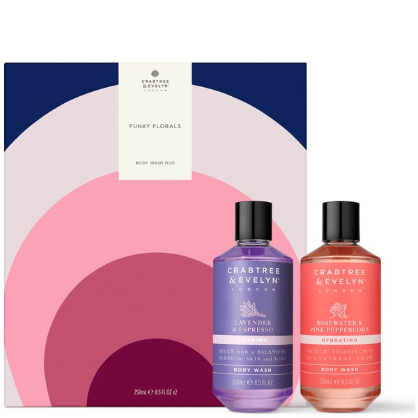 Crabtree & Evelyn 'Funky Florals' Body Wash Duo