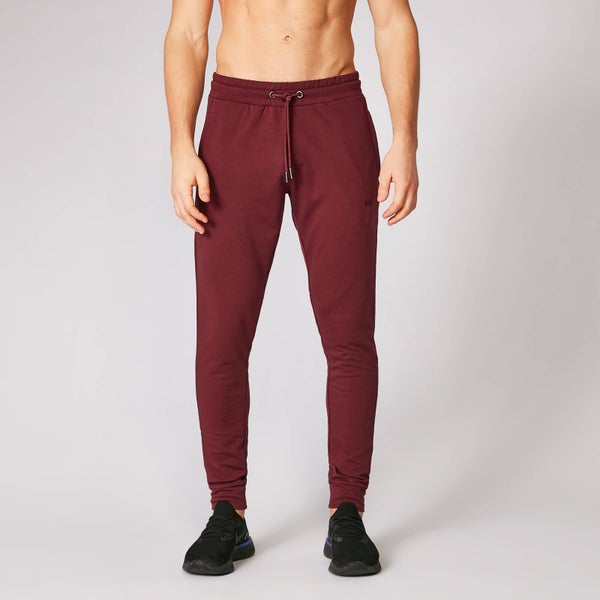 Form 舒型系列 男士修身慢跑褲 - 紅褐色 - XS