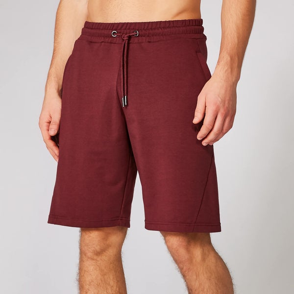 Form 挺拔系列 男士修身短裤 - 红褐色 - XS