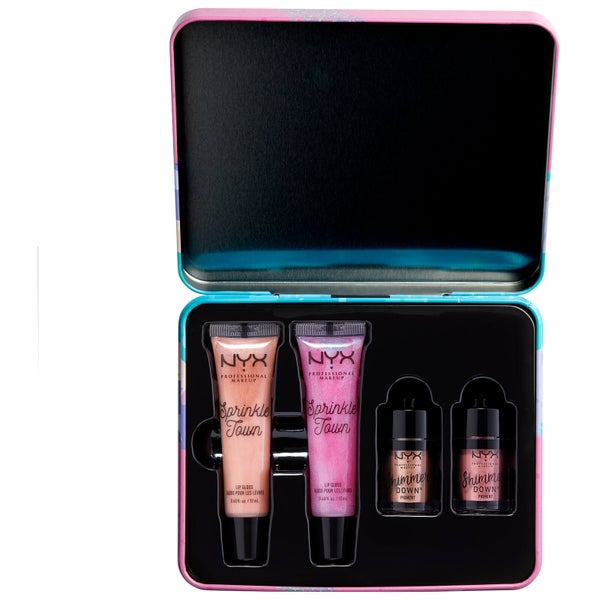 NYX Professional Makeup Sprinkle Town Shimmer Eye and Lip Set