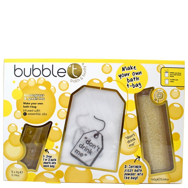Bubble T 定制版茶包 - 柠檬草和绿茶160g