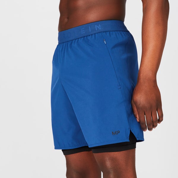 Flex 男士18公分短裤 - Marine 海洋蓝 - XS