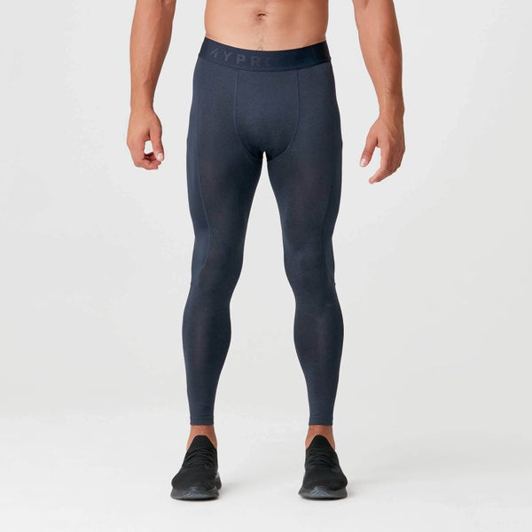 MP Men's Charge Compression Tights - Navy Marl