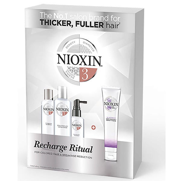 Nioxin Recharge Ritual 深层保护浓密发膜四件套