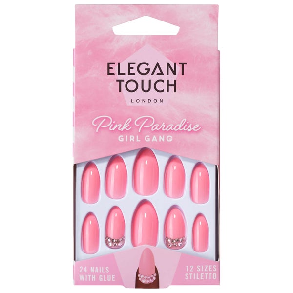 Elegant Touch 粉色天堂系列美甲片 | 女孩帮派