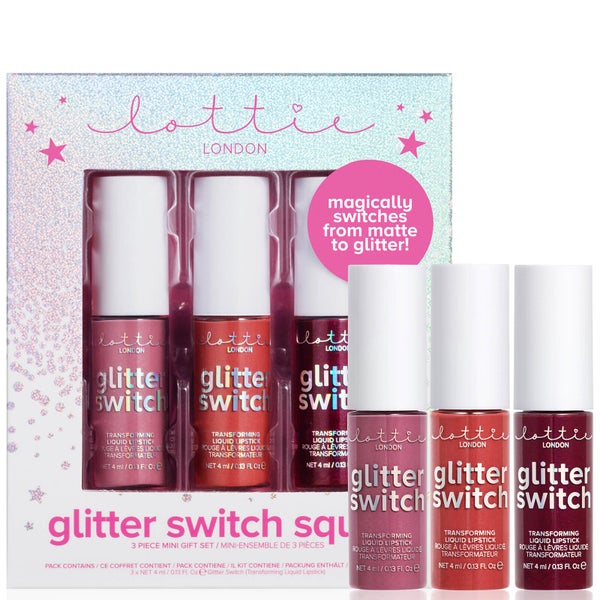 Lottie London Glitter Switch Lipstick Squad