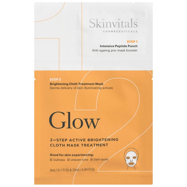 Skinvitals 2 Step Face Mask - Glow