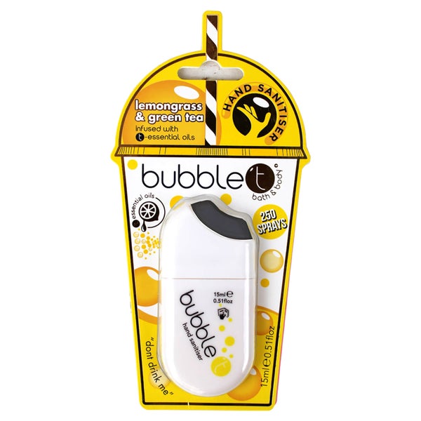 Bubble T 柠檬草与绿茶洗手喷雾 15ml