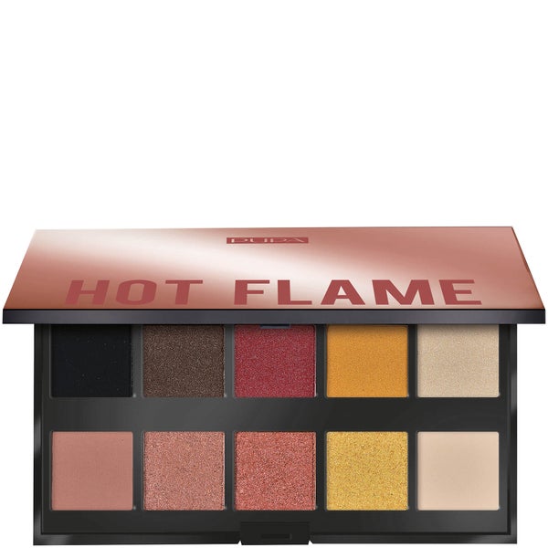 PUPA Make Up Stories Eye Shadow Palette - Hot Flame