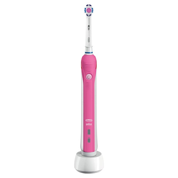 Oral-B Pro 2 3D 炫彩手持电动牙刷 | 粉色