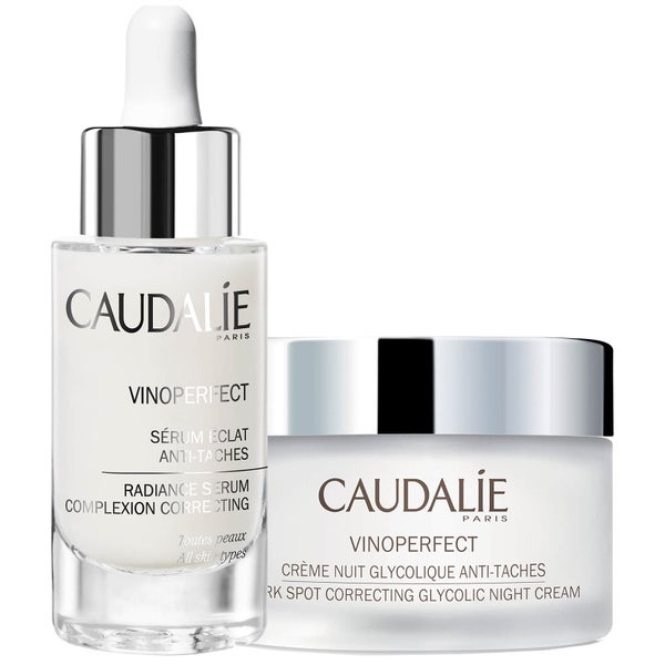 Caudalie Radiance Duo (Serum 30ml and Night Cream 50ml)