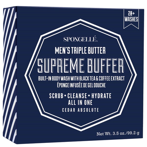 Spongelle Men's Supreme Buffer - Cedar Absolute