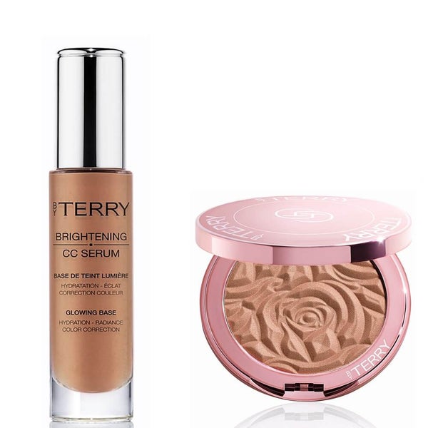 By Terry Brightening CC Serum & Powder Exclusive Duo - Sunny Flash