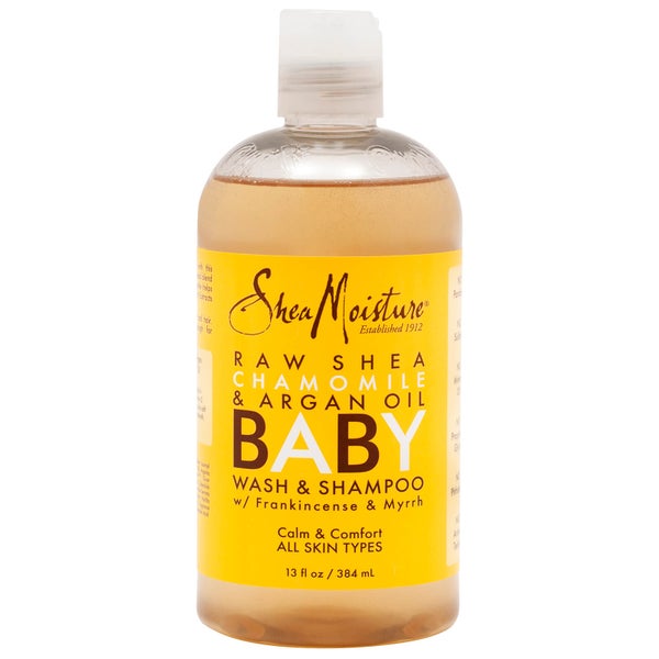 SheaMoisture Raw Shea, Chamomile and Argan Oil Baby Head-to-Toe Shampoo 384ml