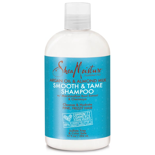SheaMoisture Argan Oil & Almond Milk Smooth and Tame Shampoo 384ml