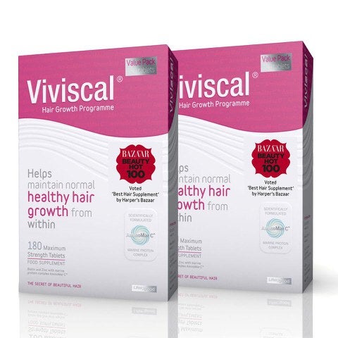 Viviscal 头发促生长六个月营养补充剂 360 片