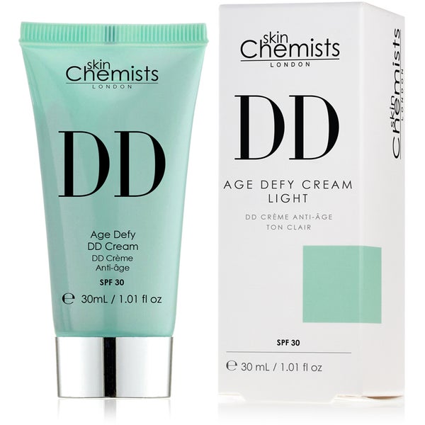 skinChemists Age Defying DD Cream with SPF 30 - Light (30ml)