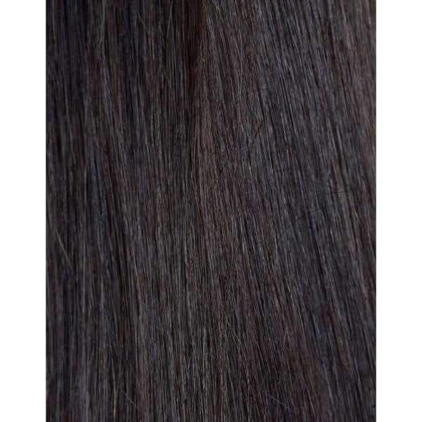 Beauty Works 100% Remy Colour Swatch Hair Extension - Ebony 1B