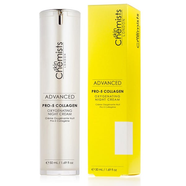 skinChemists Advanced Pro-5 Collagen Oxygenating Night Cream (50ml)