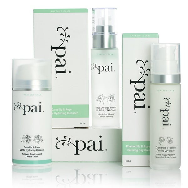 Pai Skincare Instant Calm Moisturiser, Toner and Cleanser Kit
