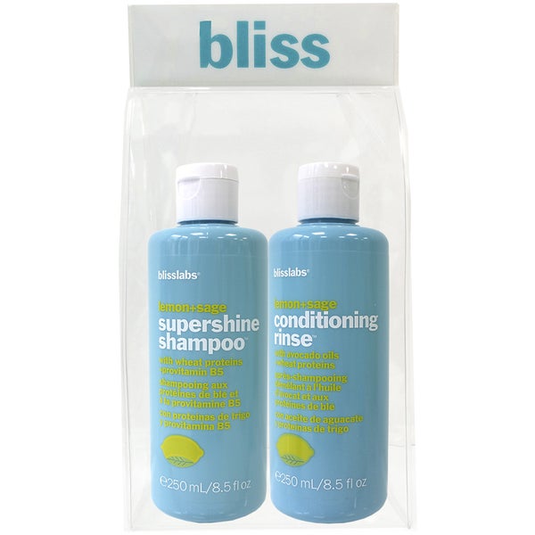 Bliss 必列斯洗发水和护发素套装（售价 29 英镑）