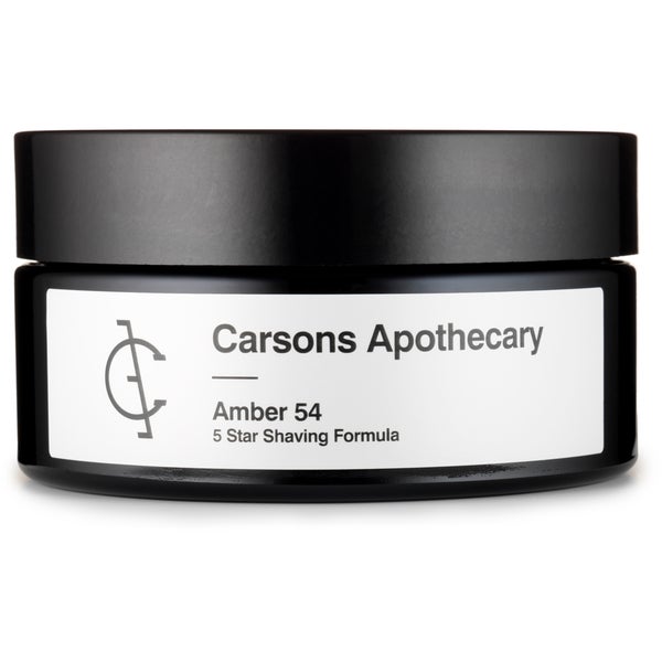 Carsons Apothecary Amber 54 Shaving Cream