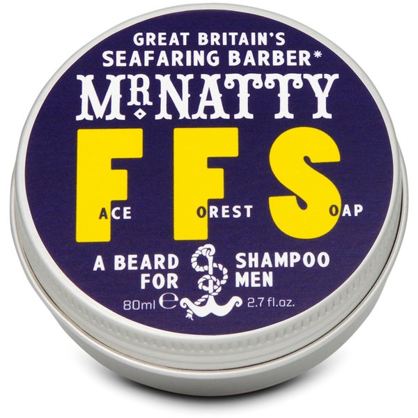 Mr Natty Face Forest Soap Beard Shampoo 80ml