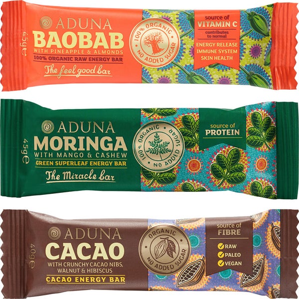 Aduna Superfood Bar Collection
