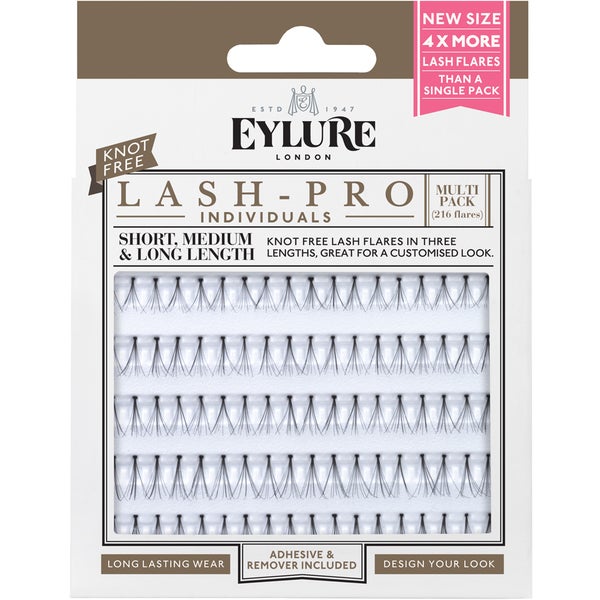 Eylure Lash-Pro 单独包装假睫毛 – 多重包装无结块