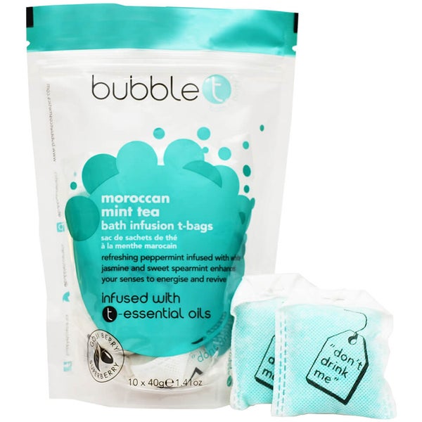Bubble T 泡沫 T 泡泡浴盐茶包——摩洛哥薄荷茶 10 x 40g