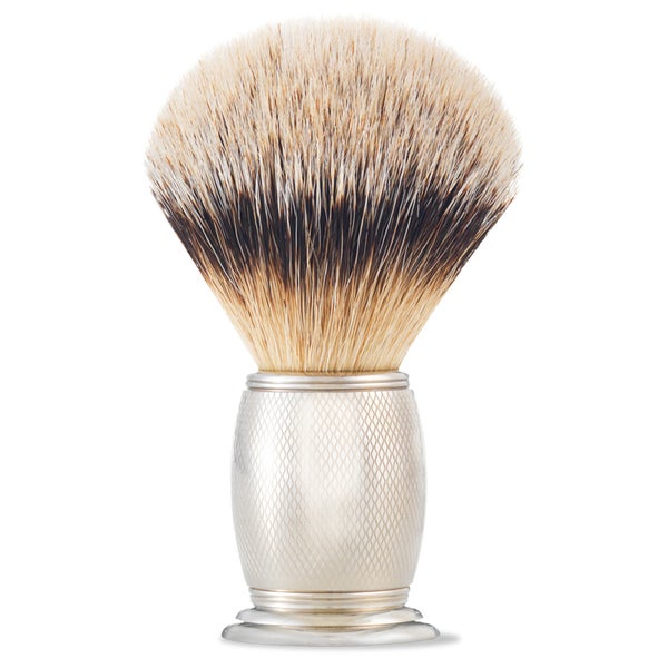 The Art of Shaving Etched Silvertip Brush