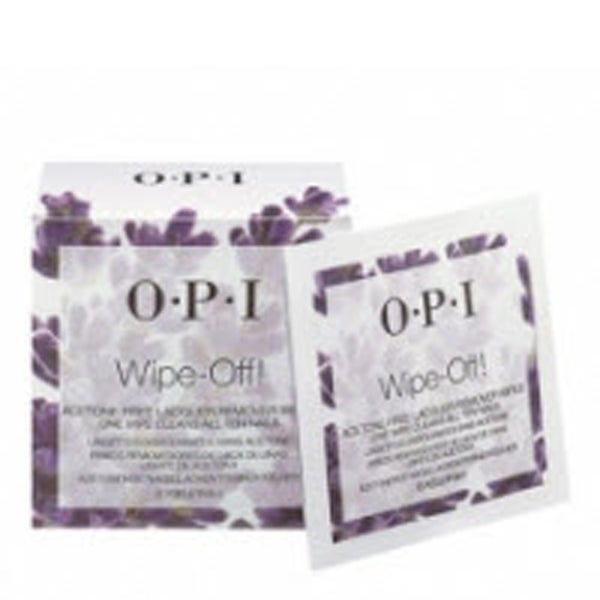 OPI Wipe Off Acetone-Free Wipes 10pk