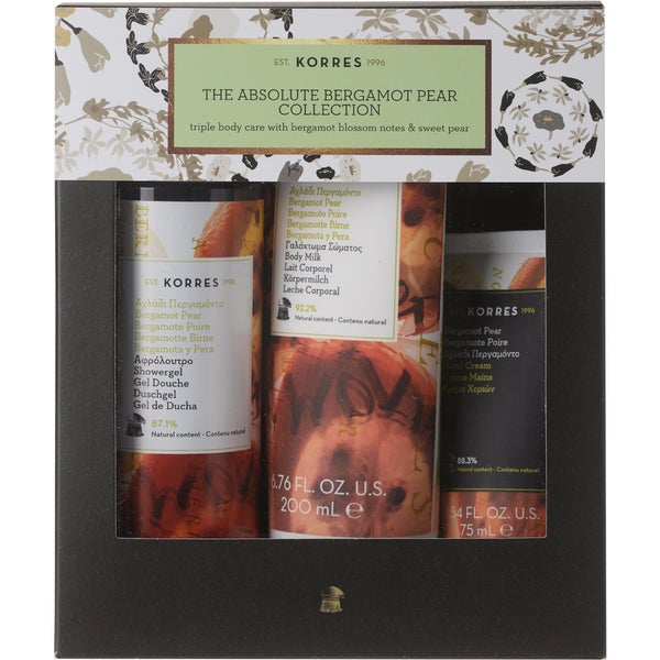 KORRES Absolute Bergamot Pear Collection