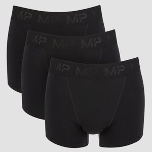 男士运动内裤（3件装）- 黑色