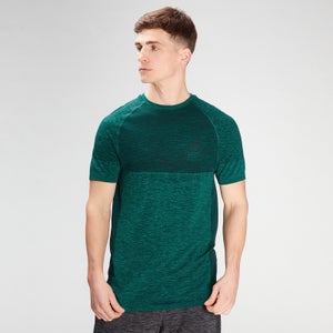 MP Men's Essential Seamless Short Sleeve T-Shirt- Energy Green Marl