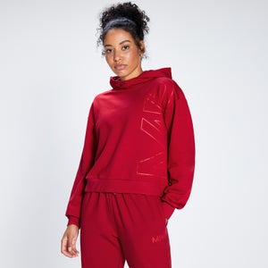 MP Women's Engage Bold Graphic Hoodie - Wine/Danger