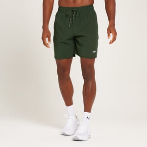 MP男士Linear Mark系列印花训练短裤 - 深绿
